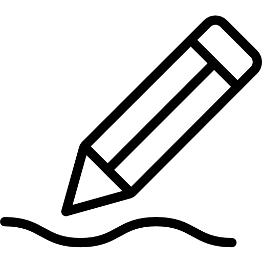 鉛筆 Kiranshastry Lineal icon