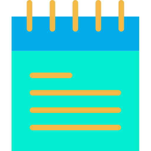 Notebook Kiranshastry Flat icon