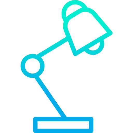 lâmpada de mesa Kiranshastry Gradient Ícone