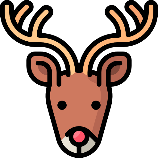 Deer Special Lineal color icon