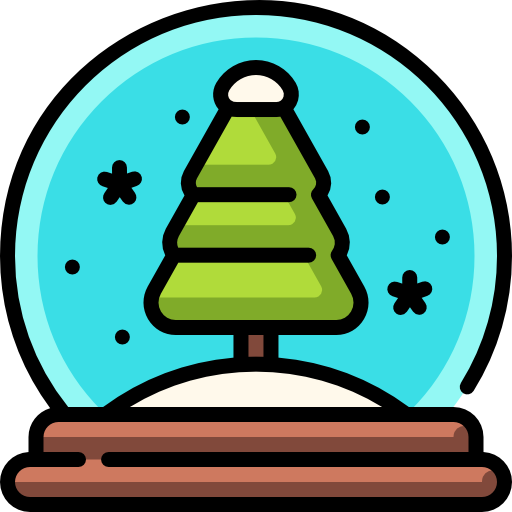Snow globe Special Lineal color icon