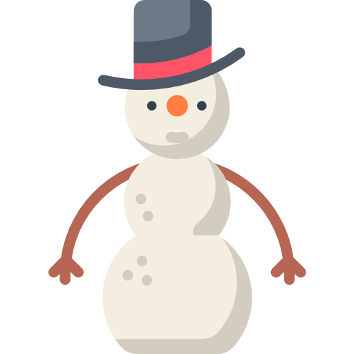 Snowman Special Flat icon