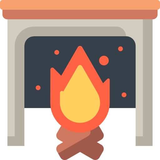 kamin Special Flat icon