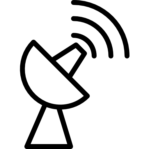 satellitare Kiranshastry Lineal icona