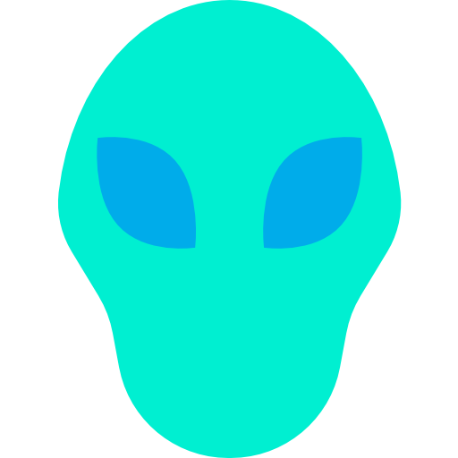 외계인 Kiranshastry Flat icon