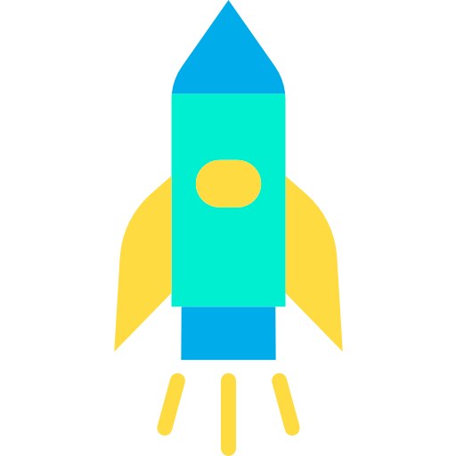 Rocket Kiranshastry Flat icon