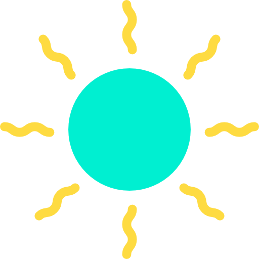 太陽 Kiranshastry Flat icon
