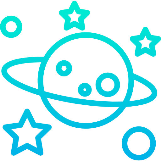우주 Kiranshastry Gradient icon