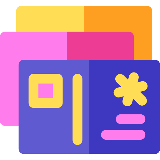 Greeting card Basic Rounded Flat icon