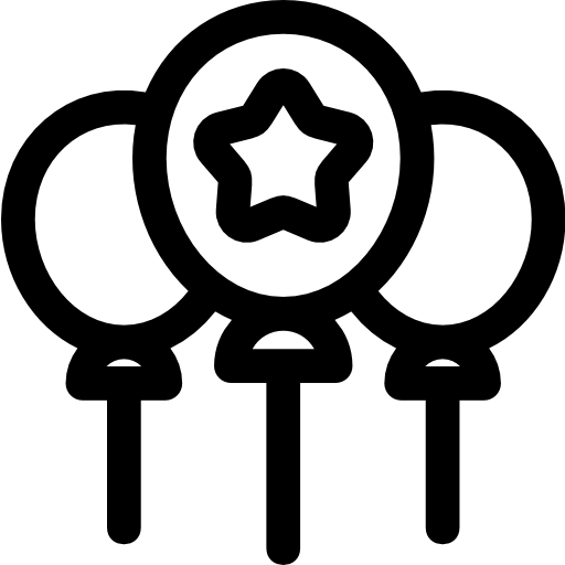 풍선 Basic Rounded Lineal icon