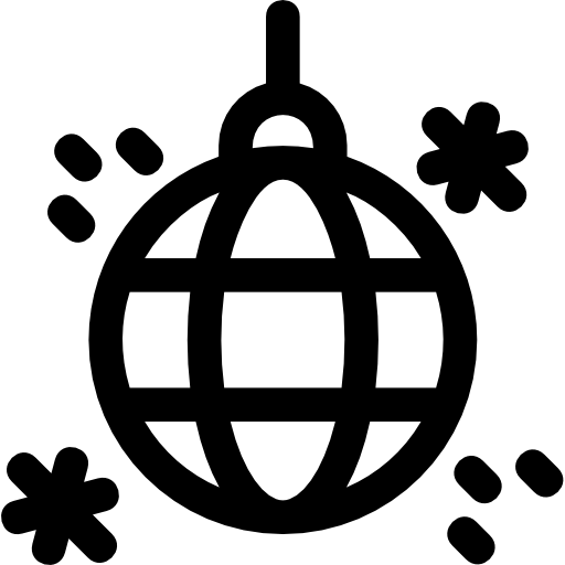 ディスコボール Basic Rounded Lineal icon