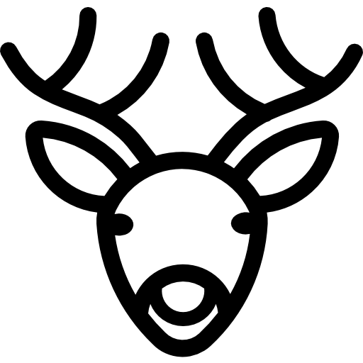 Северный олень Yuttapong Lineal иконка