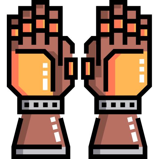 handschoenen Detailed Straight Lineal color icoon