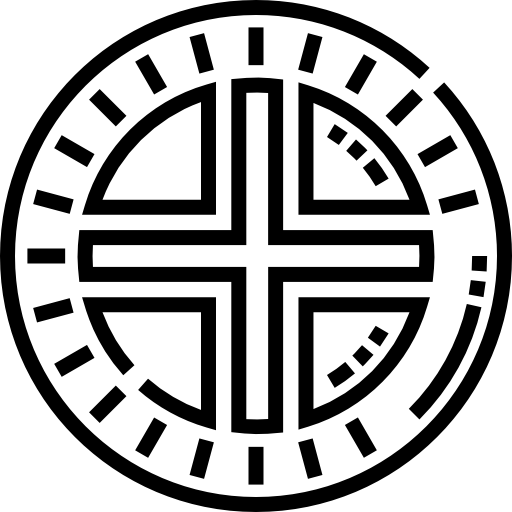 コイン Detailed Straight Lineal icon