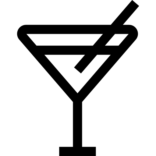 カクテル Basic Straight Lineal icon