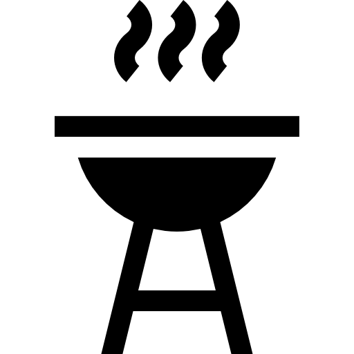 barbacoa Basic Straight Filled icono