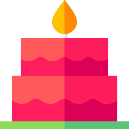 Cake Basic Straight Flat icon