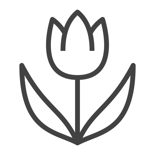 kwiat Generic outline ikona