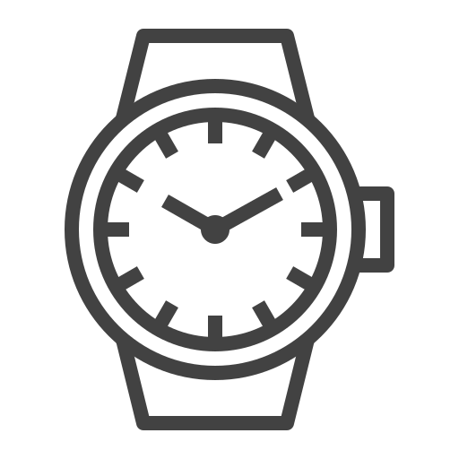 relógio Generic outline Ícone