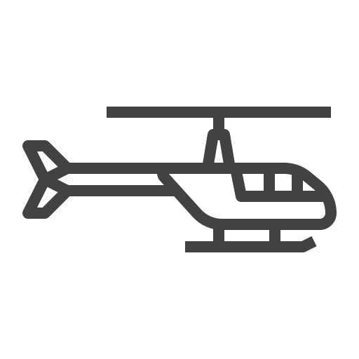 Helicopter Generic outline icon