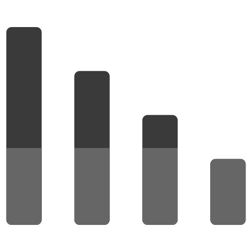 statystyczny Generic color fill ikona