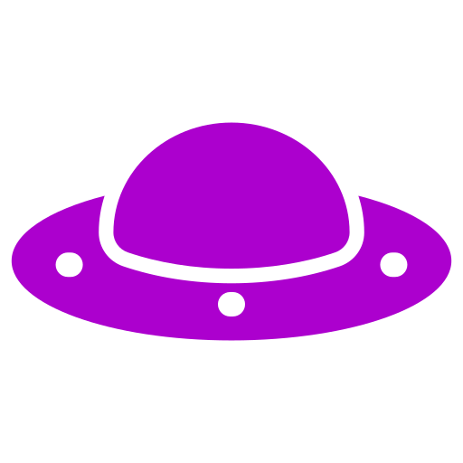 ufo Generic color fill ikona