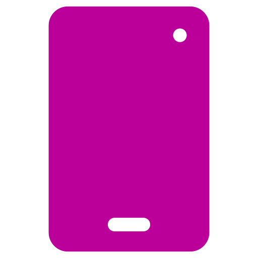 スマートフォン Generic color fill icon