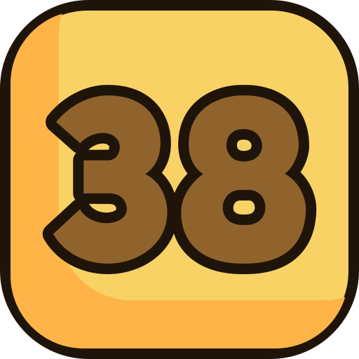 Thirty eight Generic color lineal-color icon