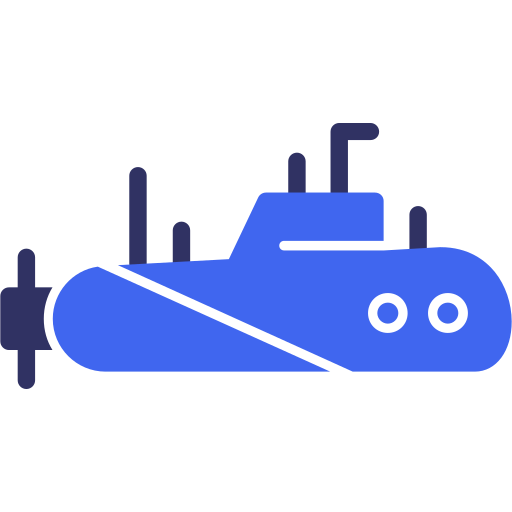 submarino Generic color fill Ícone