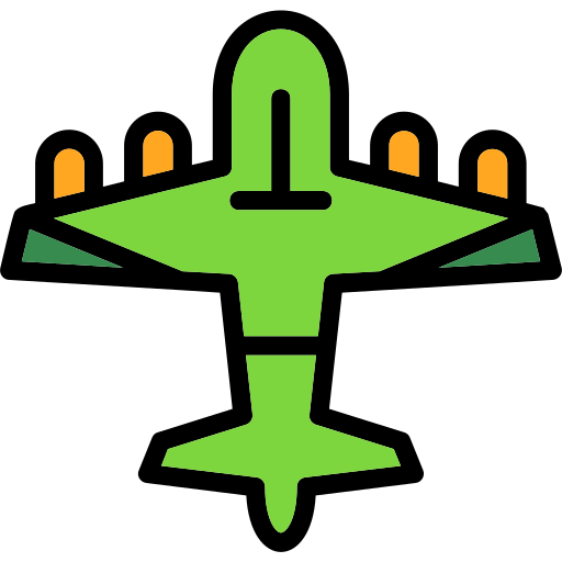 爆撃機 Generic color lineal-color icon