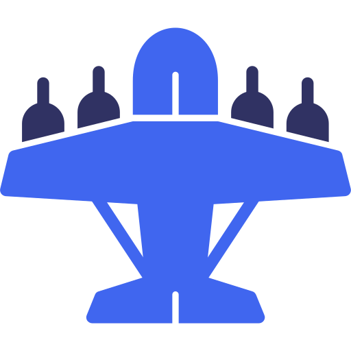 Aircraft Generic color fill icon