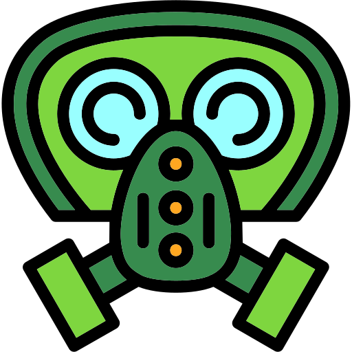 Gas mask Generic color lineal-color icon