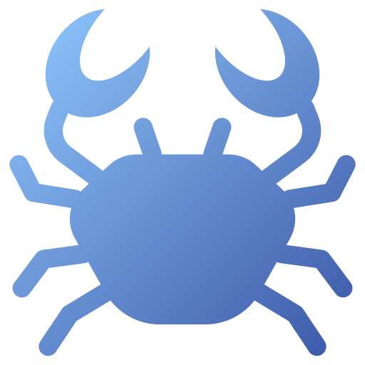 Crab Generic gradient fill icon