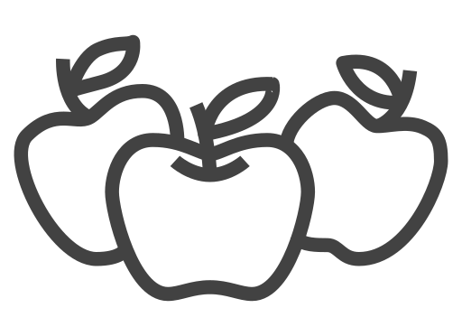 fruit Generic outline icoon
