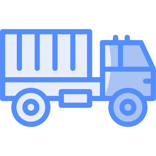 militaire vrachtwagen Generic color lineal-color icoon