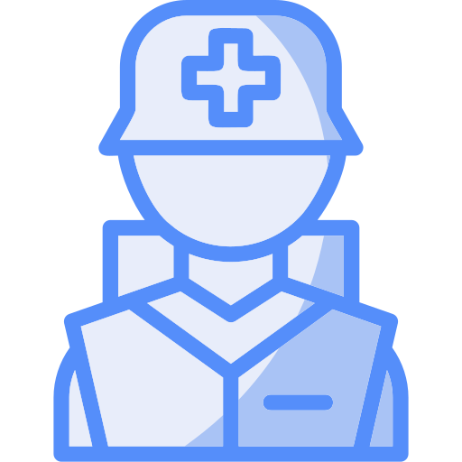 Combat medic Generic color lineal-color icon
