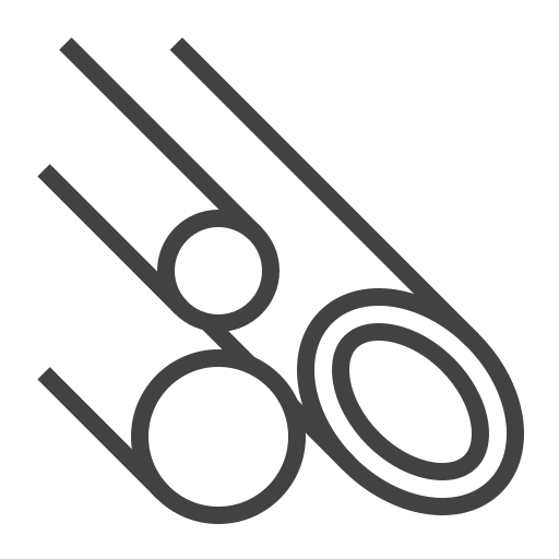 튜브 Generic outline icon