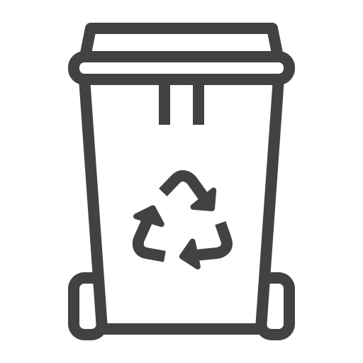 afval Generic outline icoon