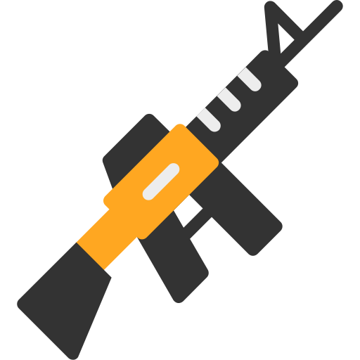 Rifle Generic color fill icon