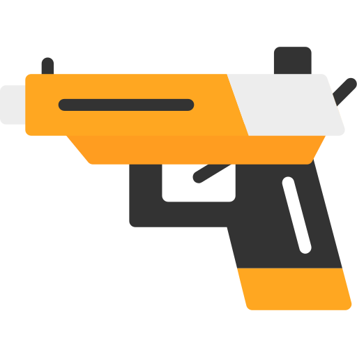 pistolet Generic color fill Icône