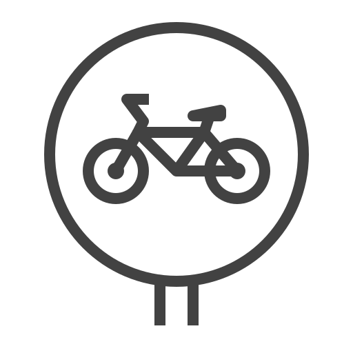 Велосипед Generic outline иконка