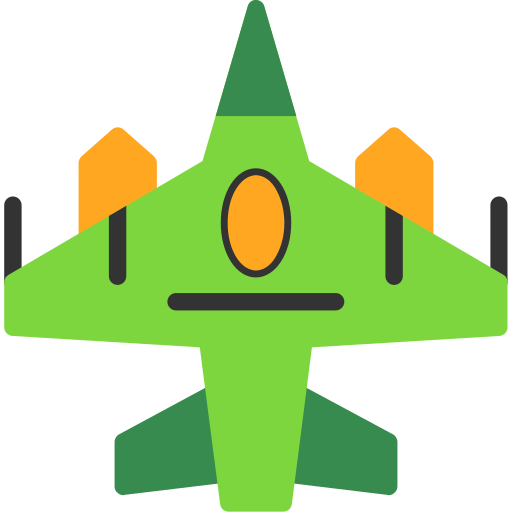 전투기 Generic color fill icon