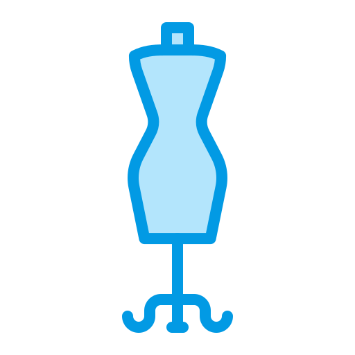 mannequin Generic color lineal-color icon