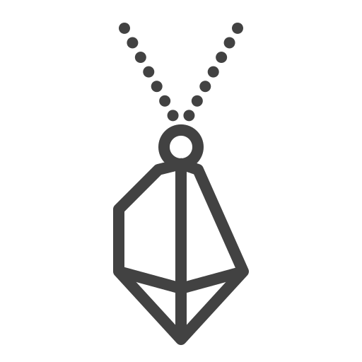 結晶 Generic outline icon