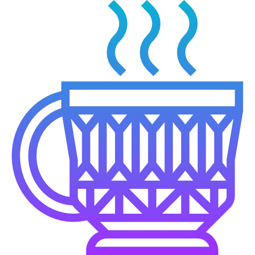 コーヒーカップ Meticulous Gradient icon