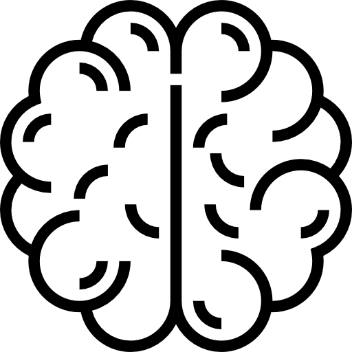 gehirn Meticulous Line icon