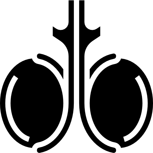 睾丸 Meticulous Glyph icon