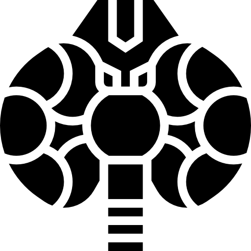 tiroides Meticulous Glyph icono