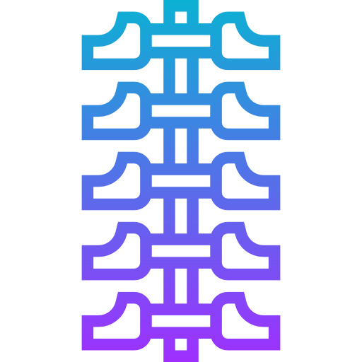 columna vertebral Meticulous Gradient icono