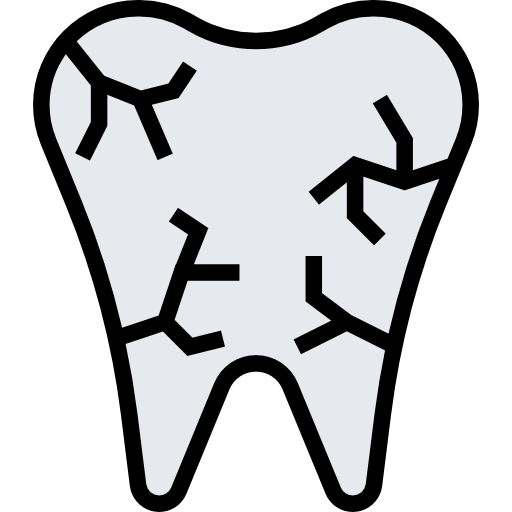 Зуб Meticulous Lineal Color иконка